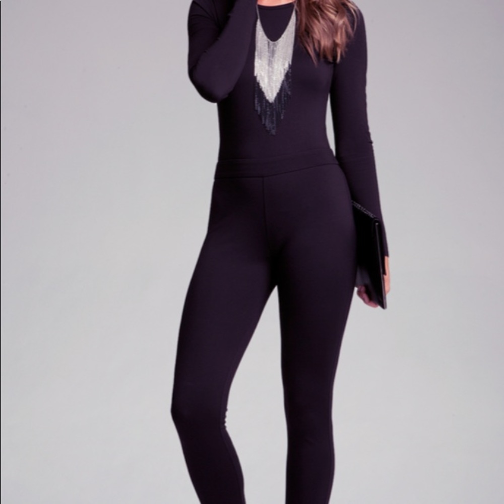 Bebe Clover Cut Jumpsuit